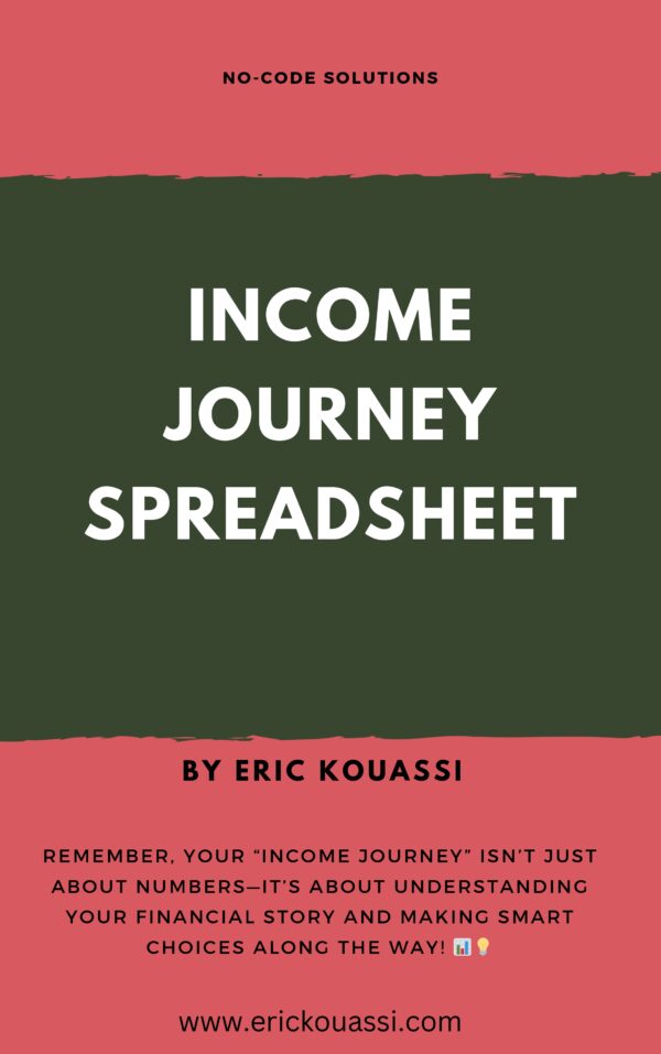 Income Journey Spreadsheet