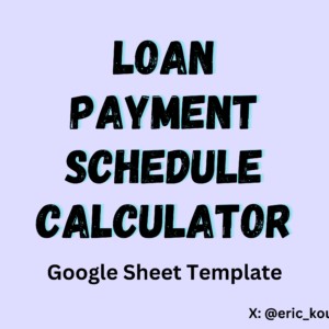 Loan Payment Schedule Calculator